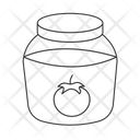 Tomato In Jar Icon