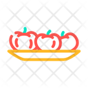 Tomatoes Plate Icon
