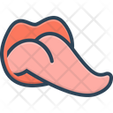 Tongue Mouth Sense Icon