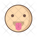 Tongue Emoji Amazed Icon