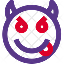 Tongue Face Devil Icon