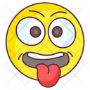 Tongue Out Emoticon Icon