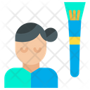 User Profile Brush Tool Icon
