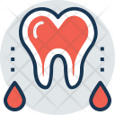 Bleeding Gums Toothache Icon