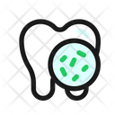 Tooth Plaque Tooth Bacteria Icon