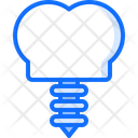 Tooth Screw Icon