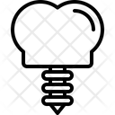 Tooth Screw Icon