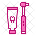Toothpaste And Brush Toothpaste Brush Icon