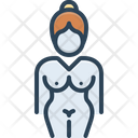 Topless Nudeness Nude Icon