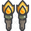 Torch Olympic Torch Light Icon