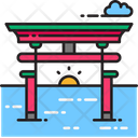 Torii Gate Arch Gate Icon