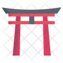 Torii Gate Gate South Korea Icon