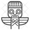 Amulet Ojibwe Dodaem Totem Icon