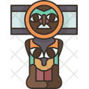 Totem Indian Native Icon
