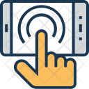 Touchscreen Smartphone Click Icon