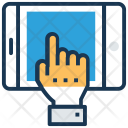 Touchscreen Smartphone Touchpad Icon