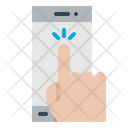 Hand Finger Tap Icon