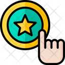 Touch Star Icon