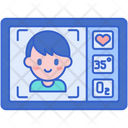 Touchless Health Screening  Icon