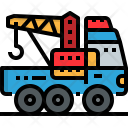 Tow Truck Mobile Icon