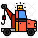 Tow Truck Breakdown Crane Icon