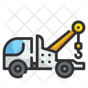 Tow Truck Crane Mechanic Icon