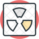 Toxic Radioactivity Symbol Icon