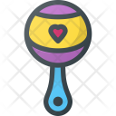 Toy Rattle Baby Icon