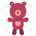 Toy Teddy Bear Icon
