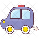 Toy Car Baby Car Hand Drawn Icon