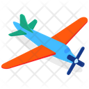Airplane Toy Kids Model Icon