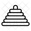 Toy pyramid Icon