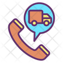 Track Delivery Call Icon
