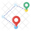 Track Route Icon