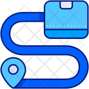 Tracking Track Route Icon
