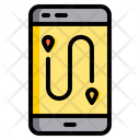 Map Running Gps Tracking App Running Icon