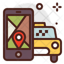 Map Tax Application Cab Application Icon