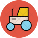 Tractor Farmer Truck Icon