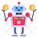 Trading Robot Icon