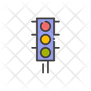 Traffic Light Light Traffic Pole Icon
