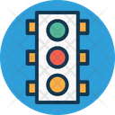 Traffic Signals Lamps Icon