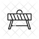 Traffic Stop Traffic Barrierbarrier Construction Barrier Icon