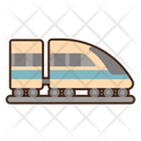 Train Subway Rail Track Icon