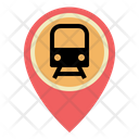 Train Placeholder Pin Pointer Gps Map Location Icon
