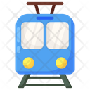 Electric Train Tram Train Icon