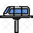 Tram Metro Sky Train Icon