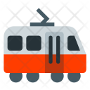 Tram Side View Icon