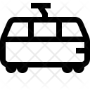 Tram Side View Icon
