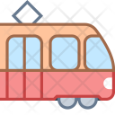 Tram Side View Icon