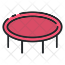 Trampoline Jumping Bounce Icon